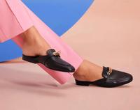 Hermès Kelly Mules Schwarzes Straußenleder Palladiums Gr.39❤️ Hessen - Korbach Vorschau