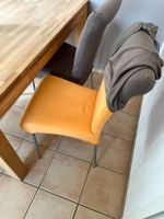 4 x Esszimmerstühle, Stoff gelb/orange, mit Hussen Dortmund - Lücklemberg Vorschau