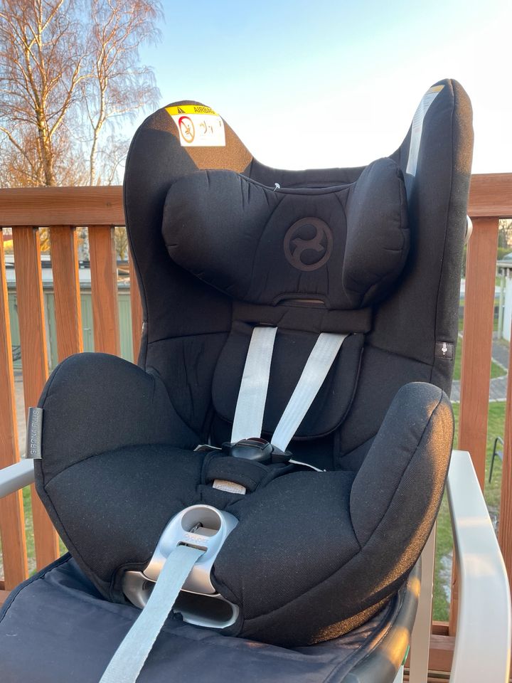 Cybex Sirona Platinum Kindersitz reboarder schwarz 0-4 Jahre in Broderstorf