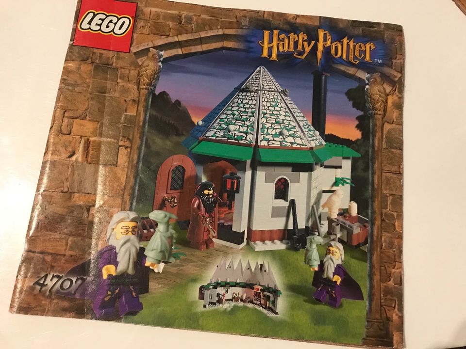 LEGO Harry Potter Hagrids Hütte 100% vollständig in Wendisch Evern