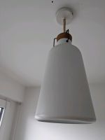 Vintage Deckenlampe/ weiß / Holz / Skandi Nordrhein-Westfalen - Hürth Vorschau