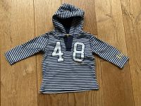 Sportlicher Hoodie (Sweatshirt) von H&M; Gr. 62, weiß-blau Hessen - Oberursel (Taunus) Vorschau