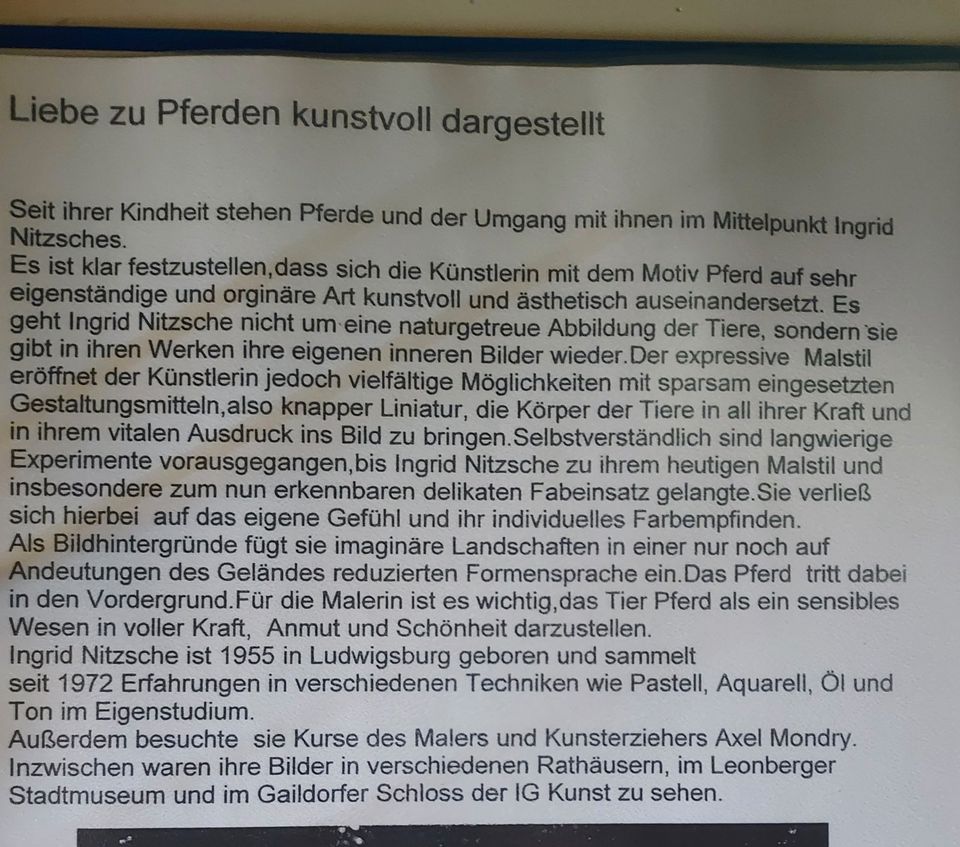 Spielende Pferde Ölgemälde Expressionismus zeitgenössisch in Freiberg am Neckar