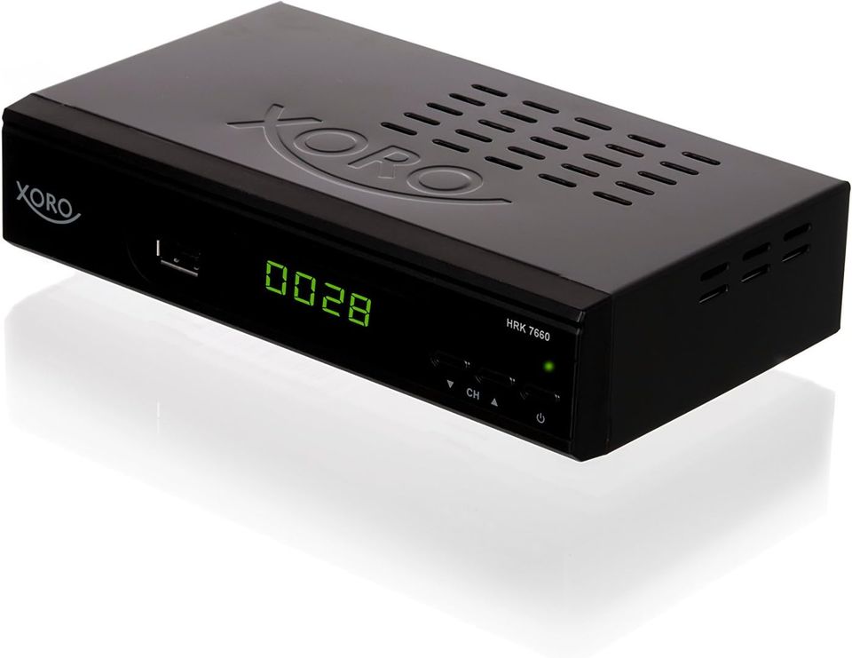 Xoro HRK 7660 HD DVB-C Receiver für digitales Kabelfernsehen in Burg