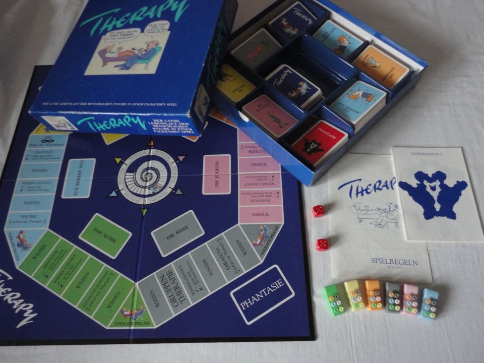 original Therapy 1.Edition Psychologie Brettspiel von MB aus 1988 in Berlin