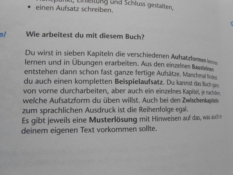 Deutsch Übungsbuch von Mentor, mit Lösungsteil Kl. 5/6 in Königsbach-Stein 