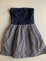 Tommy Hilfiger Rockabilly Kleid maritim dunkelblau weiss M Düsseldorf - Eller Vorschau