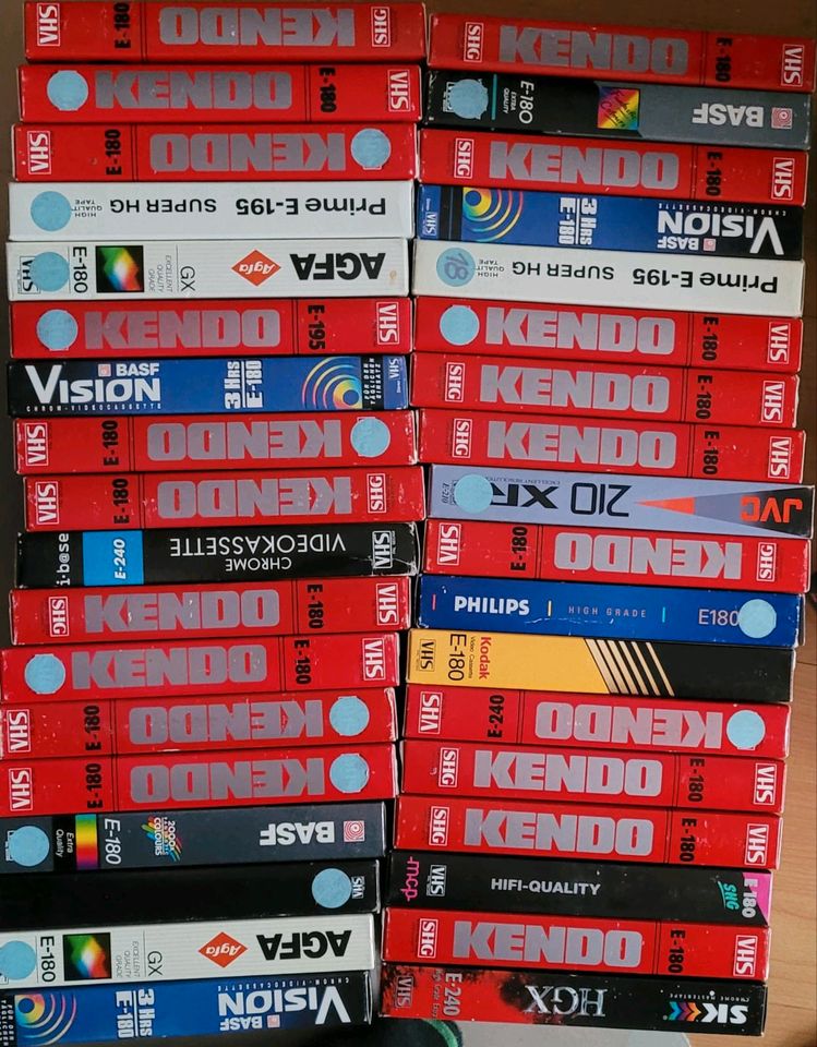 VHS Kassetten  bespielt 36 Stück in Kernen im Remstal