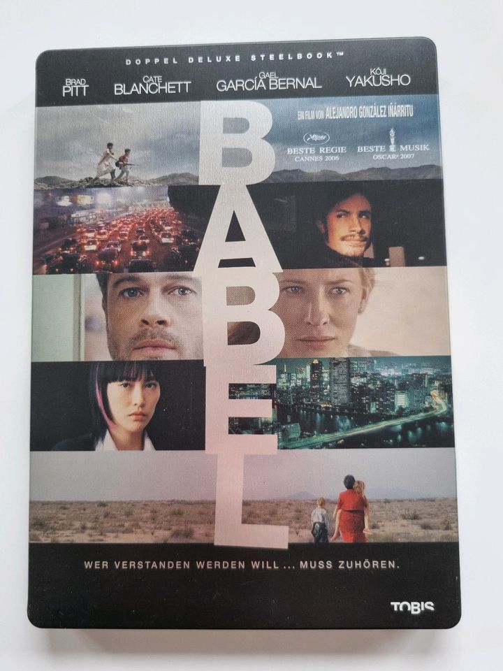 Babel DVD Doppel Deluxe Steelbook Brad Pitt Cate Blanchett in Hechingen