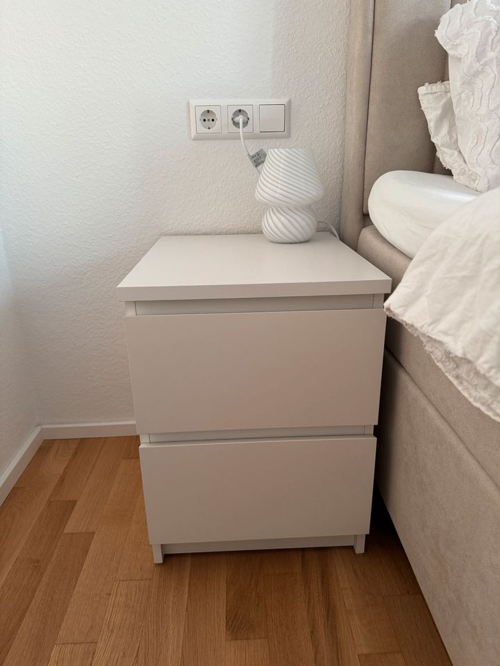 1x Ikea Malm Nachttisch in Pforzheim