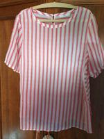 Brax Bluse beige /rot  Gr. 46 Nordrhein-Westfalen - Waltrop Vorschau
