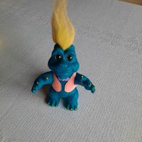 Troll, Dinofigur, blau mit gelben Haaren, 90er Nordrhein-Westfalen - Meschede Vorschau