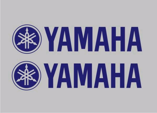 2x Aufkleber Yamaha in Brandenburg - Frankfurt (Oder)