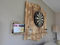 Dartboard Surround aus Holz & Tablet-Halter | Dart Wandschutz Hamburg-Mitte - Hamburg Altstadt Vorschau