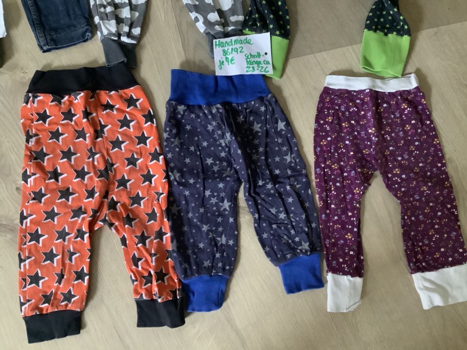 Jeans, Stoffhosen, Pumphosen, Handmade 86/92 je 1-4€ Junge Girl in Pohlheim