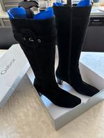 Gabor Eleganter Stiefel Rauleder 40 schwarz Schaft S edel Niedersachsen - Stade Vorschau