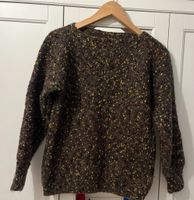 Unikat DIY Handgemacht Pullover Wolle Strick Damen S/M 36/38 grün München - Schwabing-West Vorschau