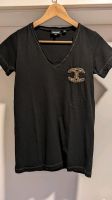 Just Cavalli T-Shirt schwarz gold Baumwolle Hessen - Buseck Vorschau