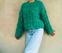 ZARA Bommel Pullover Pulli grün Gr.36/38 S M Sachsen - Plauen Vorschau