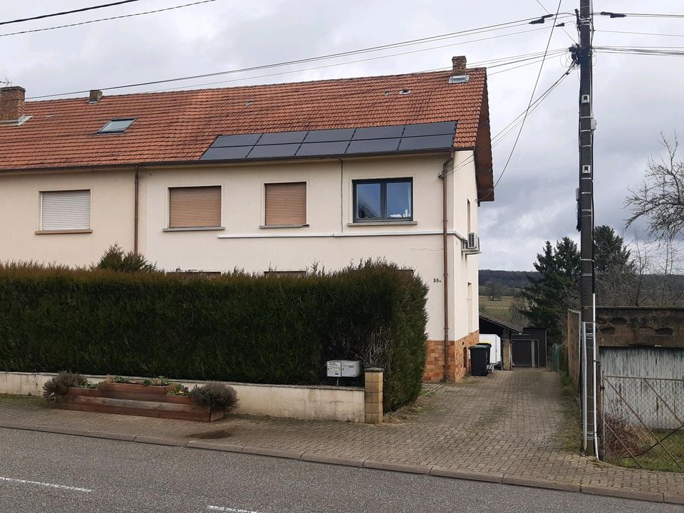 Wohnung + Garage + Garten und Werkstatt in Spicheren in Saarbrücken