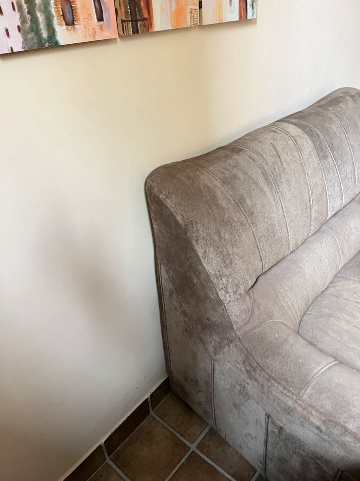 Ledersofa Sofa Couch zu verschenken in Werne