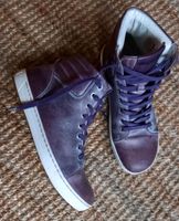 Birkenstock Bartlett 38 schmal  5  Aubergine Sneaker Leder Top Niedersachsen - Aurich Vorschau