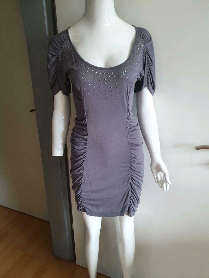 Killah Miss Sixty Jersey Kleid  shirt grau Gr. S in Weingarten
