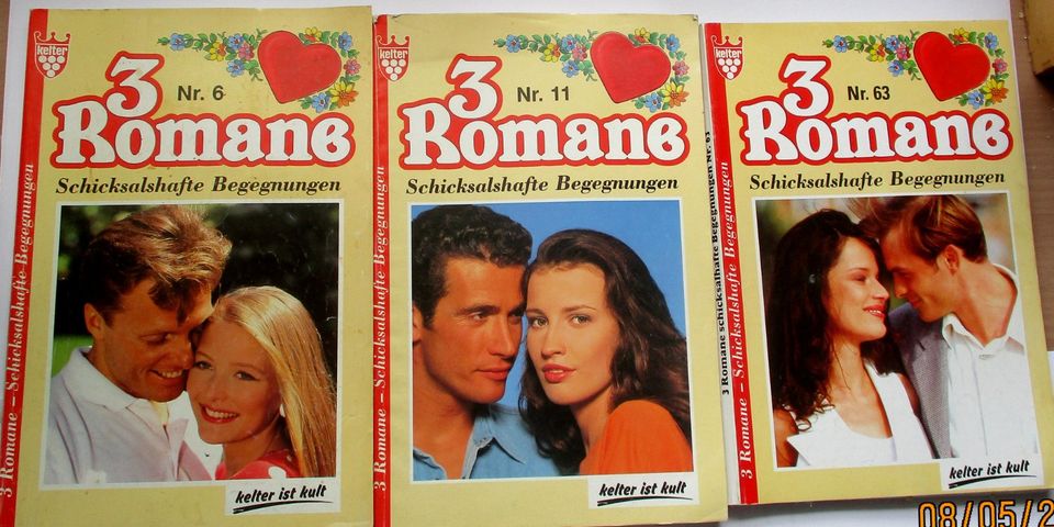 3 x 3 = 9-Romane Schicksalhafte Begegnungen - sortiert - Set 60 in Köln