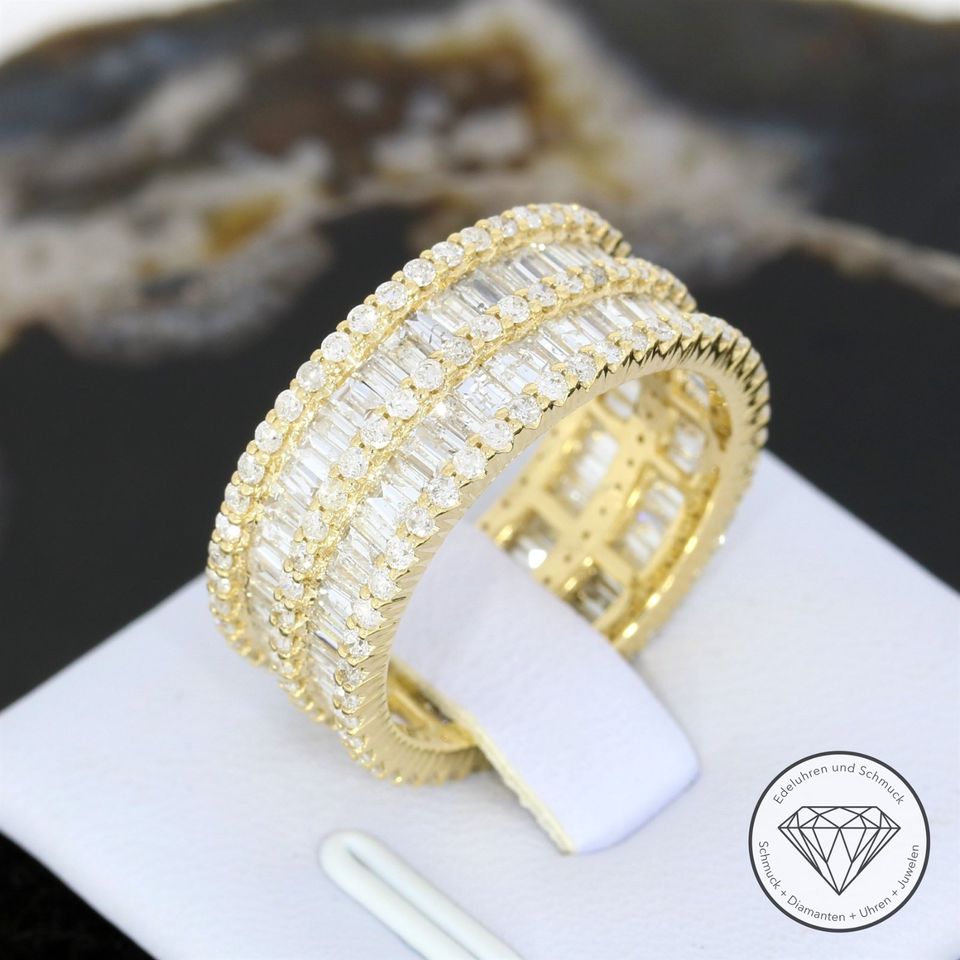 M*177737 Wert 13.200,- Memory Brillant Ring 585 / 14K Gold xxyy in Essen