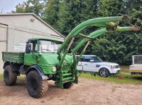 Unimog 406 Agrar,Mercedes-Benz,Frontlader,Hubmast Schleswig-Holstein - Bad Segeberg Vorschau