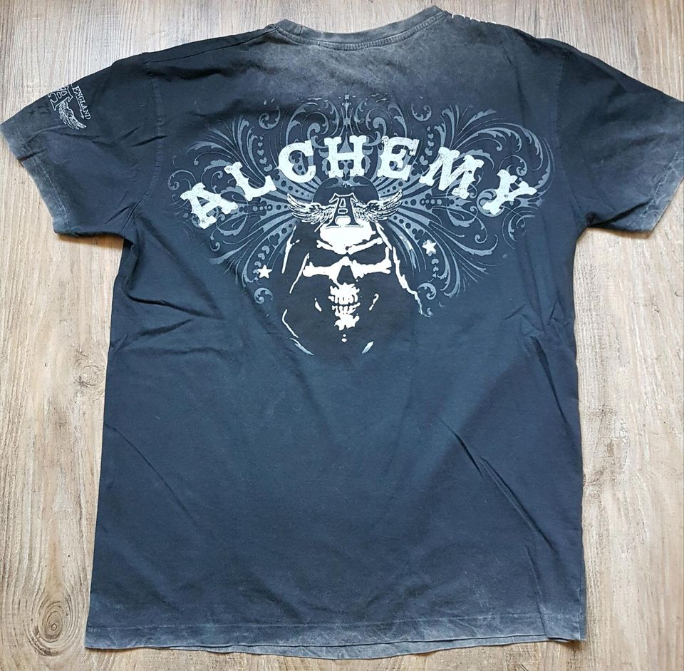 Alchemy England Shirt, Pik Skull, M, Oldschool Rock in Sankt Goar