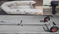 Schlauchboot Z-Ray 400, 6 PS Außenborder, Trailer Bayern - Mering Vorschau