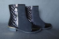 Juliet Stiefelette Stiefel Boot Gr. 37 schwarz/gold Rheinland-Pfalz - Elkenroth Vorschau