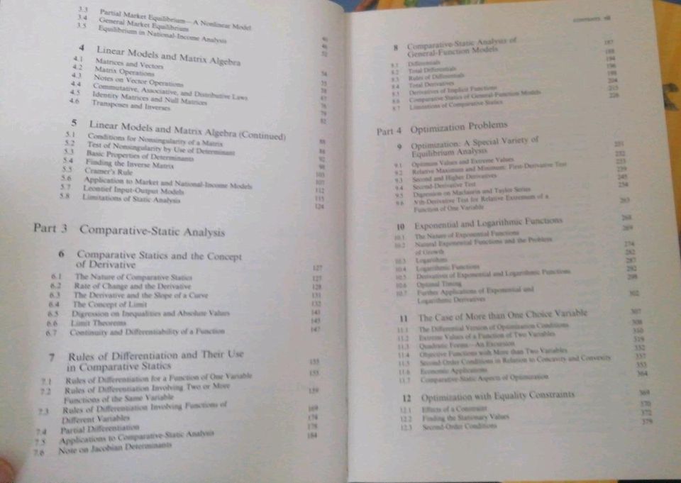 Fundamental methods of mathematical economics third edition in Berlin