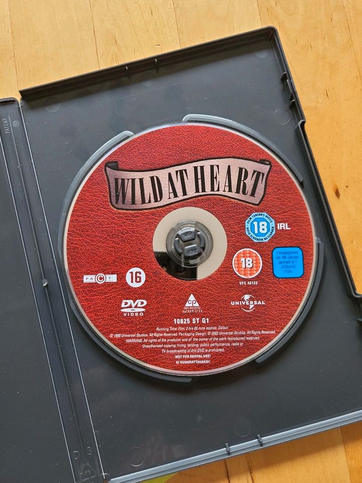 Wild At  Heart / DVD / David  Lynch / TOP Zustand in Düsseldorf