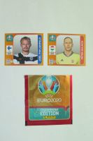 2 Sticker Panini UEFA EURO 2020 Nr. 196 u. 626 Pohjanpalo Guláczi Sachsen - Aue Vorschau