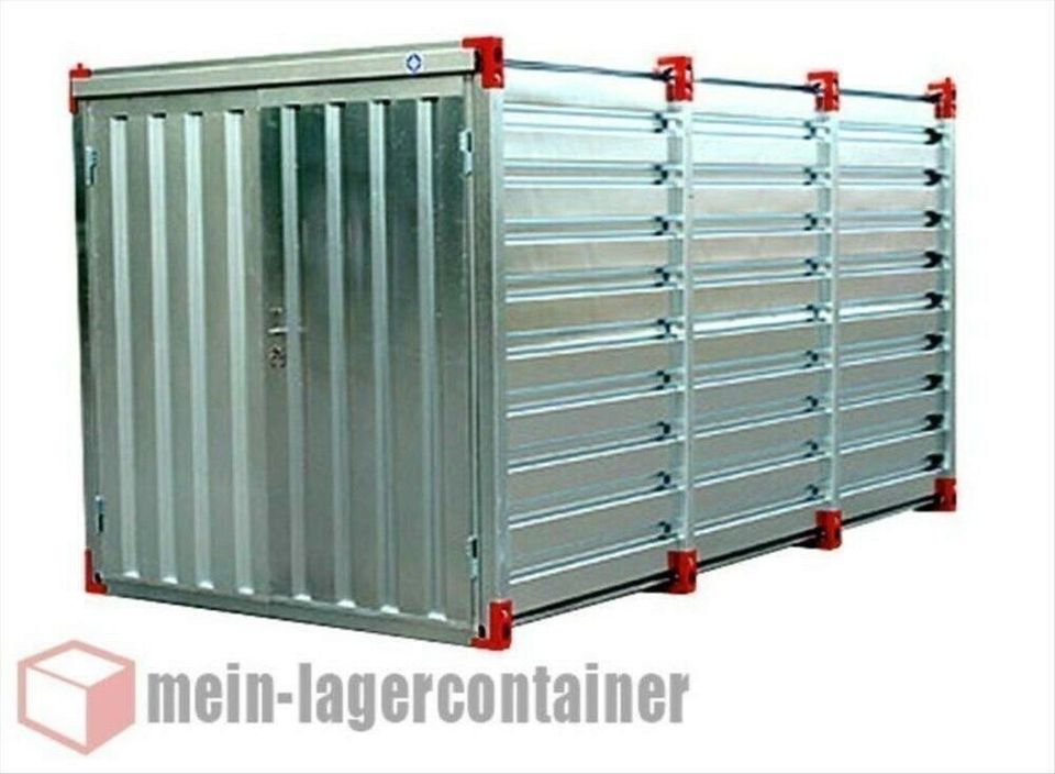 2x2m Schnellbaucontainer Materialcontainer Lagerbox Garage in Hamburg
