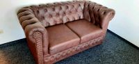 2 Sitzer Chesterfield Leder- Sofa im Vintage Look, braun Kreis Pinneberg - Schenefeld Vorschau
