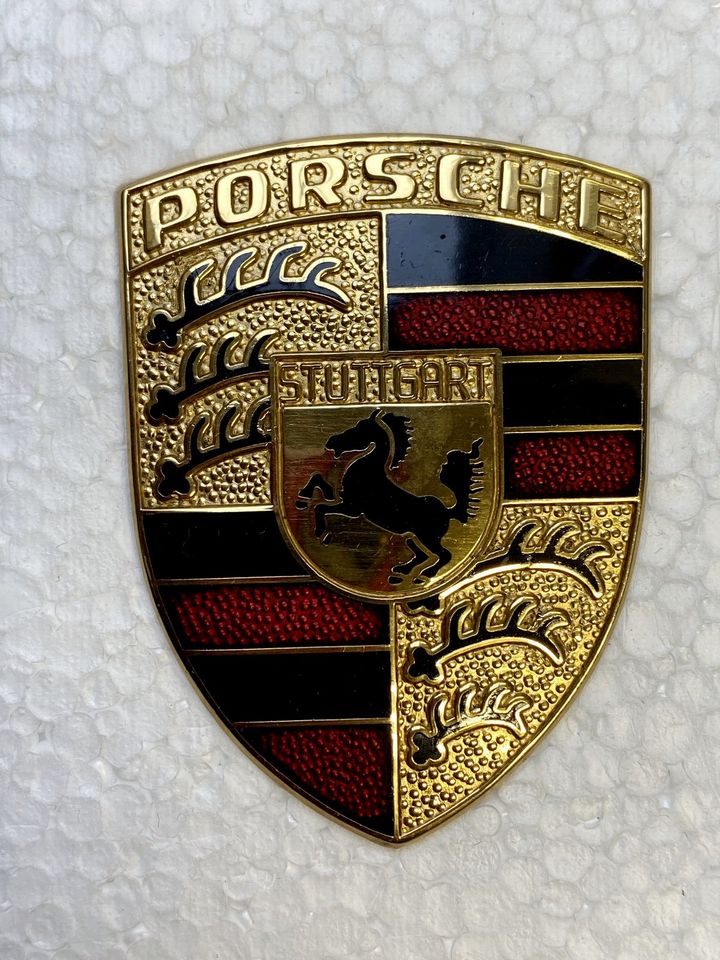 Porsche Emblem Wappen Haubenwappen 90155921026 NEU 90155921020 in Frankfurt am Main