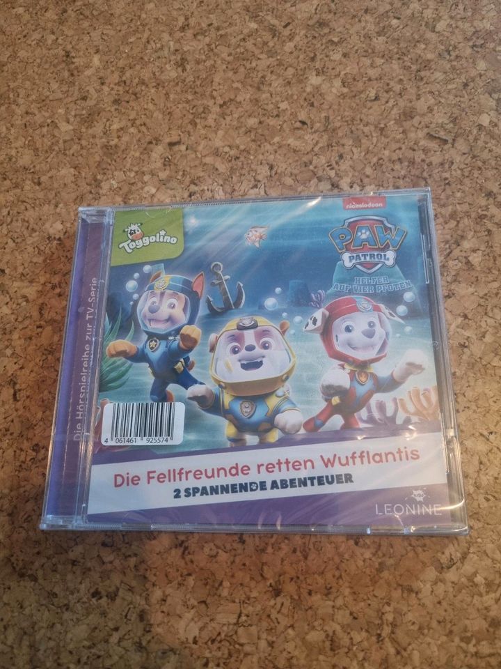 Paw patrol Hörspiel CD "Die Fellfreunde retten Wufflantis" in Landsberg (Lech)