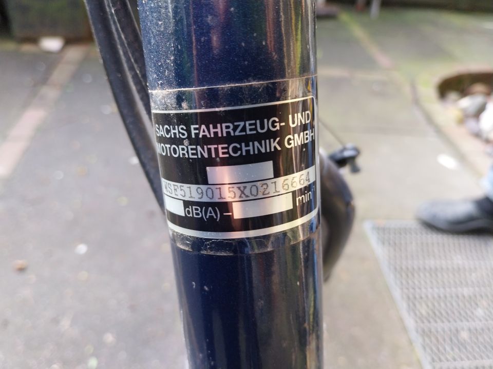Saxonette Fahrrad mit Hilfsmotor Verbrennungsmotor in Isselburg