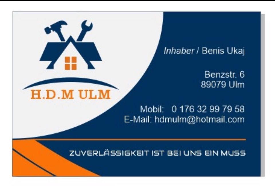 Hausmeisterservice/Dienstleistungen in Ulm