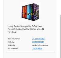 Harry Potter neu auf Englisch Düsseldorf - Garath Vorschau