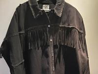 Zara Jeansjacke Schwarz Fransen XL Nordrhein-Westfalen - Lübbecke  Vorschau