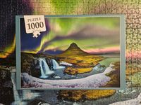 Puzzle 1000 Teile - Island Nordlichter - Aurora Nordrhein-Westfalen - Bergisch Gladbach Vorschau