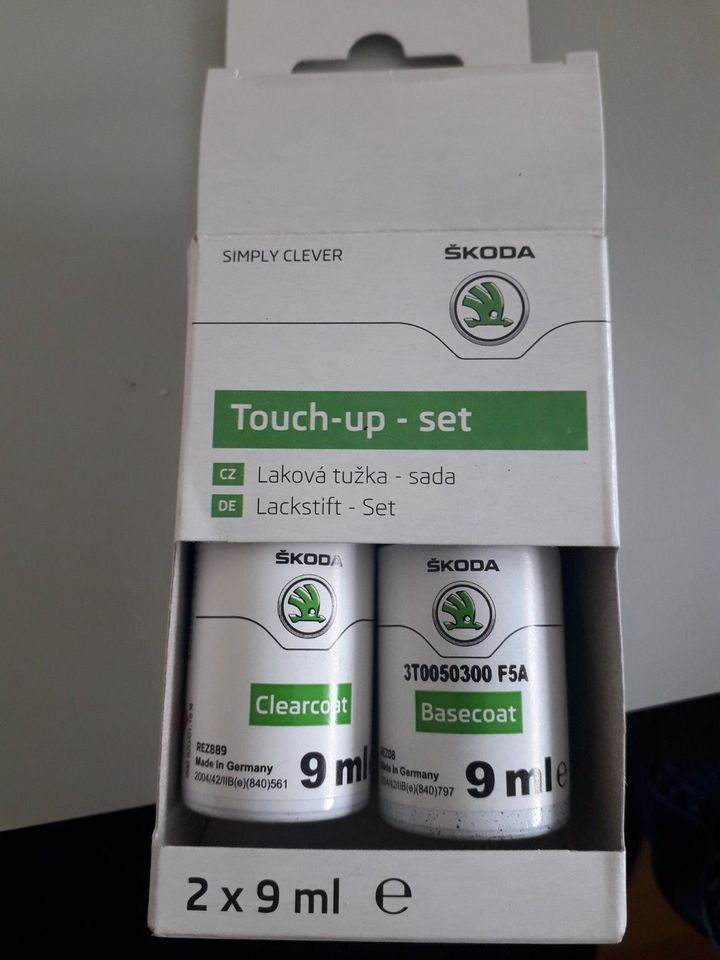 Lackstift, Touch-up-Set, SKODA, 2 x 9 ml, blau in Regensburg