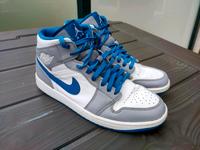 Nike Air Jordan 1 Mid True Blue Cement - Sneaker - DQ8426 Gr. 43 Nordrhein-Westfalen - Hagen Vorschau