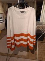 Ulla Popken Pullover Ringel Rundhals Langarm Größe 54/56 wie neu Niedersachsen - Seevetal Vorschau