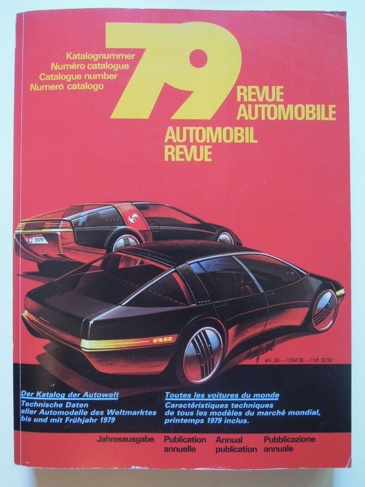 Automobil Revue 79 Revue Automobile 1979 in Bottrop