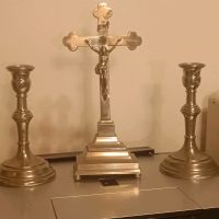 Klein-Altar-Kreuz mit 2 Kerzenleuchtern Bayern - Beilngries Vorschau